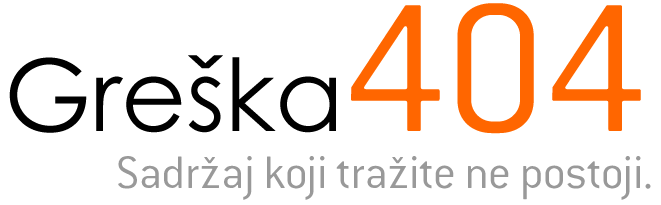 Stranica koji ste tražili ne postoji