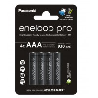 Punjiva baterija NiMH AAA 930mAh Panasonic Eneloop Pro 1.2V-1.5V BK-4HCCA4BA 4Pack 