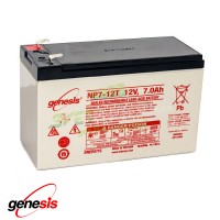 GENESIS NP7-12 12V 7Ah SLA VRLA AGM BATERIJA ENERSYS 6FM7 7.2Ah