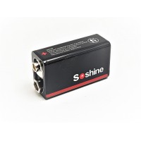 Punjiva 9V Baterija Li-Ion USB Type C 1000mAh SOSHINE 6F22